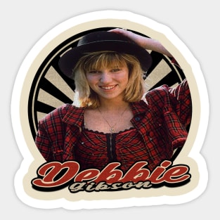 Vintage 80s Debbie Gibson Sticker